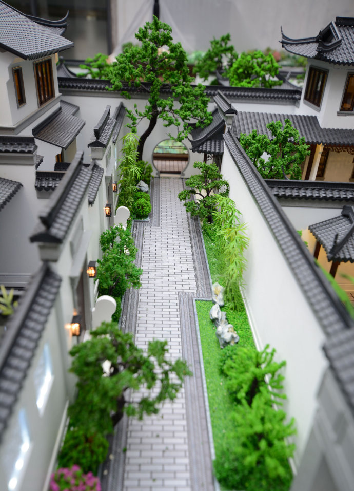 桃花園項目汲取蘇州園林傳統造園精髓技術哪家好北京模型公司